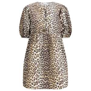 Ganni Leopard mini Dress