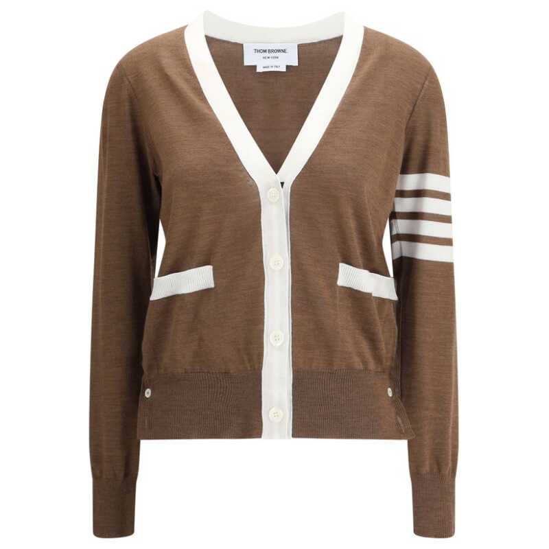 Thom Browne V-neck Cardigan, theFeinheit