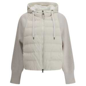 Brunello Cucinelli Wool sleeved Down Jacket