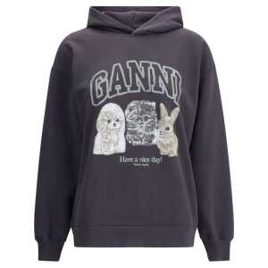 Ganni Puppies Hoodie
