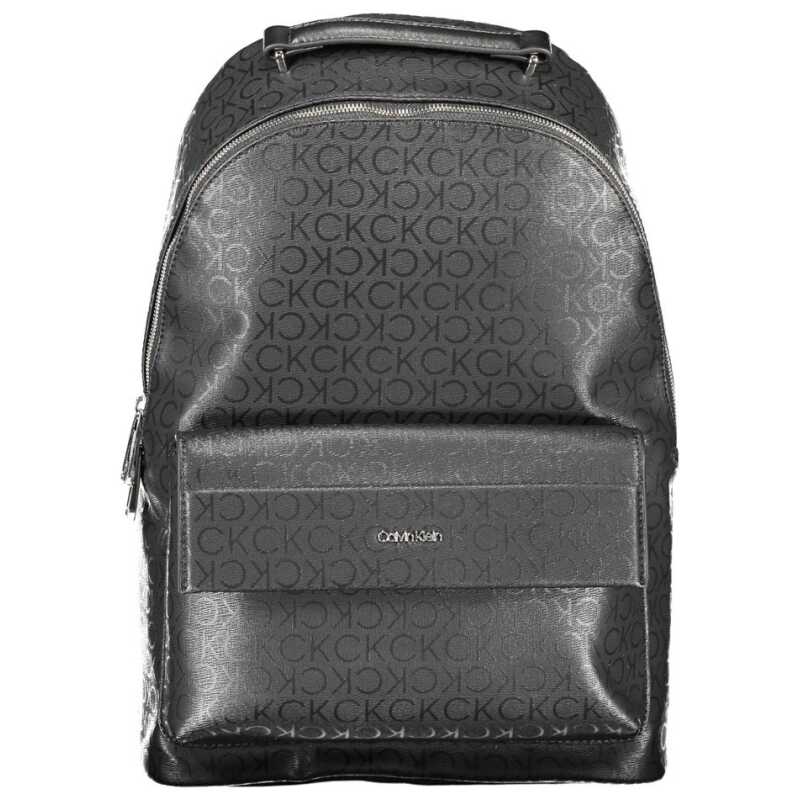 Calvin Klein Black Polyester Men Backpack, theFeinheit