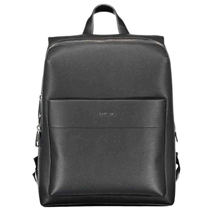 Calvin Klein Black Polyester Men Backpack, theFeinheit