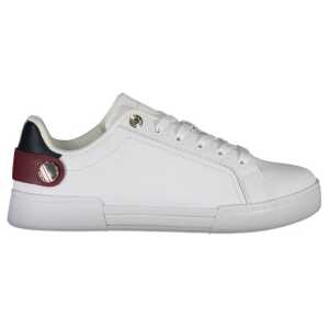 Tommy Hilfiger White Polyethylene Women Sneaker