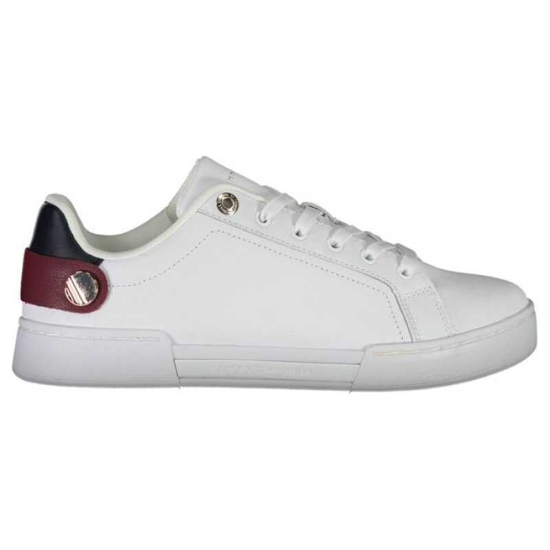 Tommy Hilfiger White Polyethylene Women Sneaker, theFeinheit