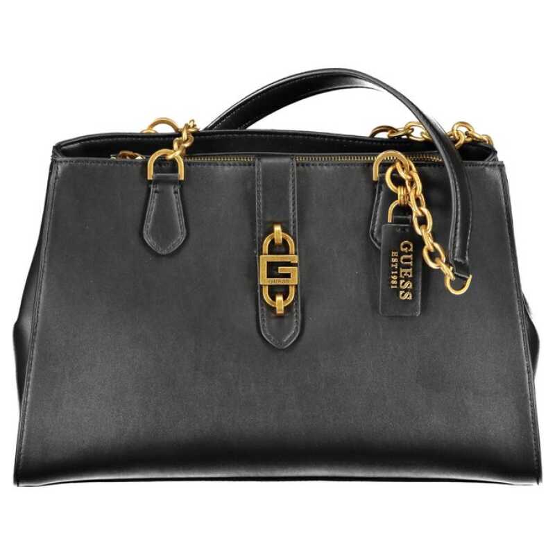 Guess Jeans Black Polyethylene Women Handbag, theFeinheit