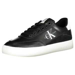 Calvin Klein Black Leather Women Sneaker