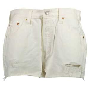 Levi's White Cotton Women Jeans
