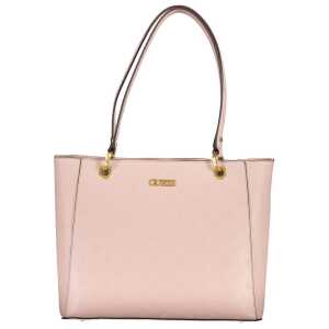 Guess Jeans Pink Polyethylene Handbag