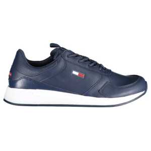 Tommy Hilfiger Blue Polyethylene Men Sneaker