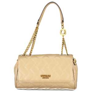 Guess Jeans Beige Polyethylene Handbag