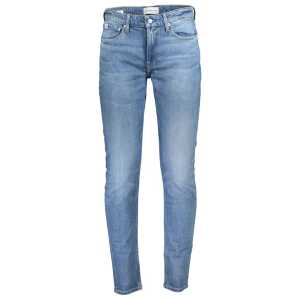 Calvin Klein Light Blue Cotton Men Jeans