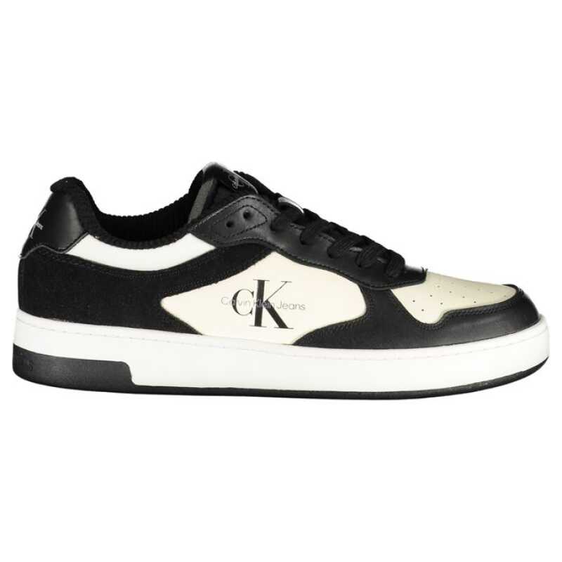 Calvin Klein Sleek Black Sneakers with Contrast Details, theFeinheit