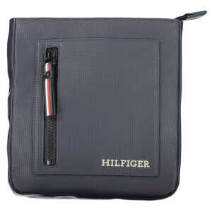 Tommy Hilfiger Chic Blue Shoulder Bag with Contrasting Details