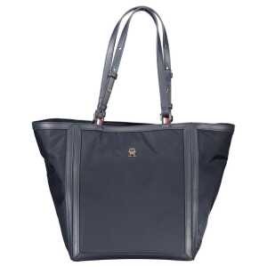 Tommy Hilfiger Blue Polyester Handbag