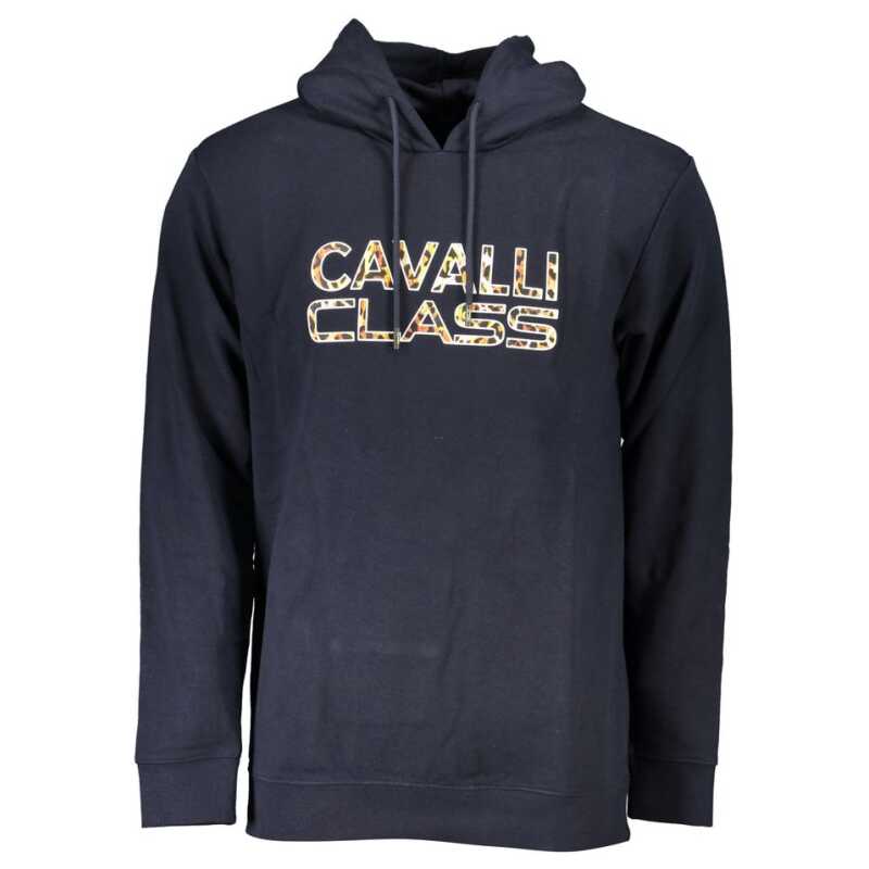 Cavalli Class Blue Cotton Men Sweater, theFeinheit