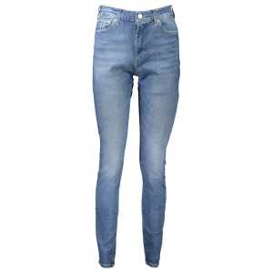 Tommy Hilfiger Blue Cotton Jeans & Pant