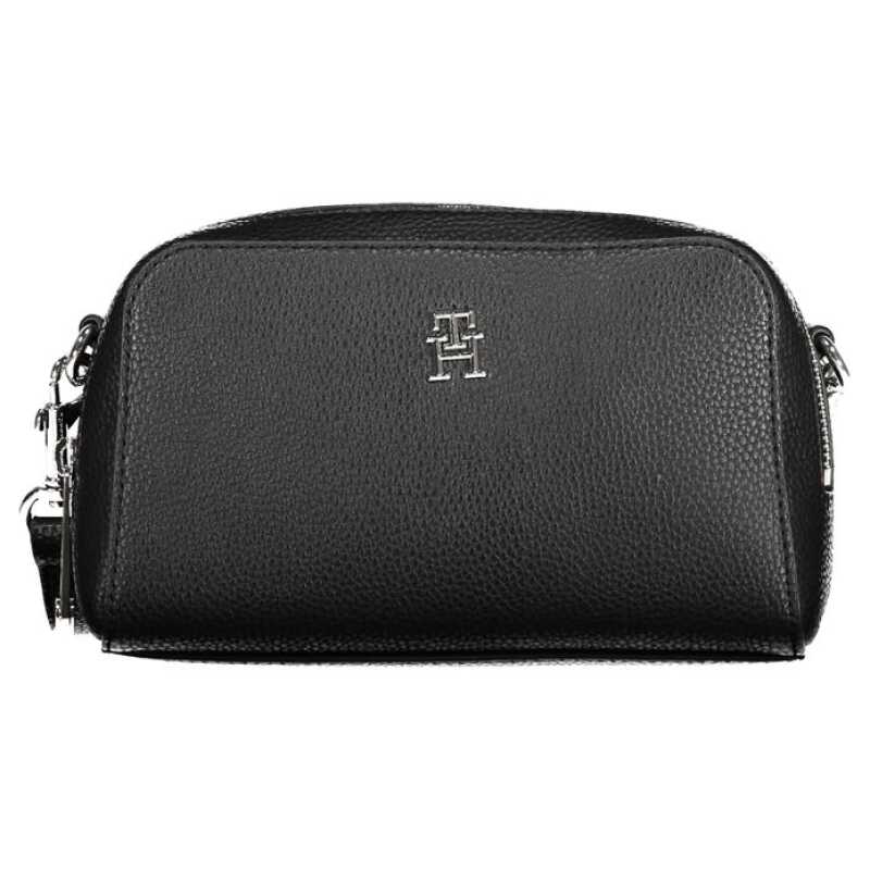 Tommy Hilfiger Black Polyethylene Handbag, theFeinheit