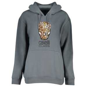 Cavalli Class Brown Cotton Women Sweater