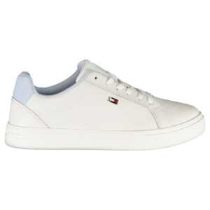 Tommy Hilfiger White Polyester Sneaker