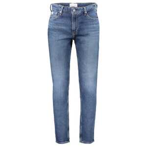 Calvin Klein Blue Cotton Jeans & Pant