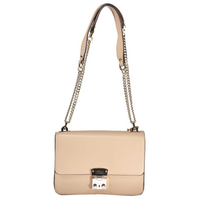 Guess Jeans Beige Polyethylene Handbag, theFeinheit