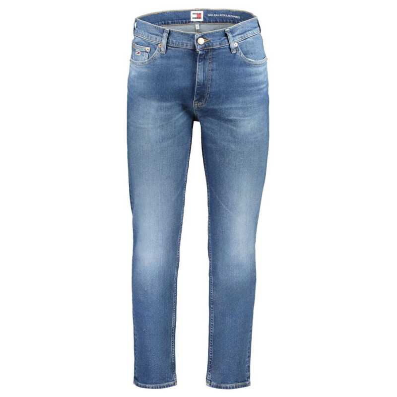Tommy Hilfiger Blue Cotton Jeans &amp; Pant, theFeinheit