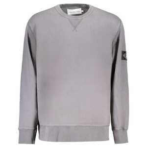 Calvin Klein Brown Cotton Men Sweater