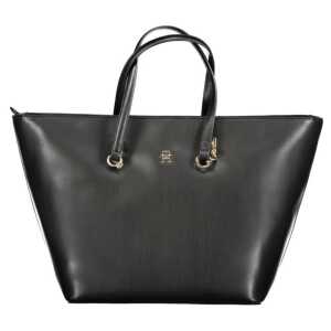 Tommy Hilfiger Black Polyethylene Handbag
