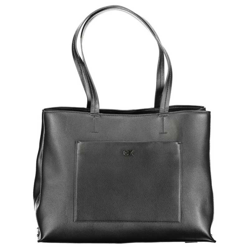 Calvin Klein Black Polyester Handbag, theFeinheit