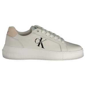 Calvin Klein White Polyester Sneaker