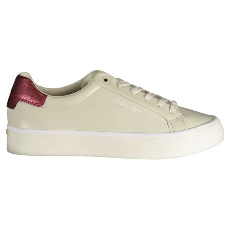 Calvin Klein Beige Polyester Sneaker, theFeinheit