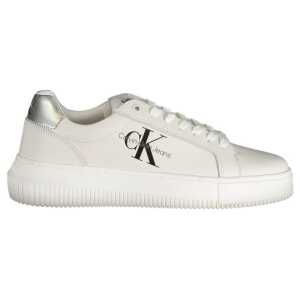 Calvin Klein White Polyester Sneaker
