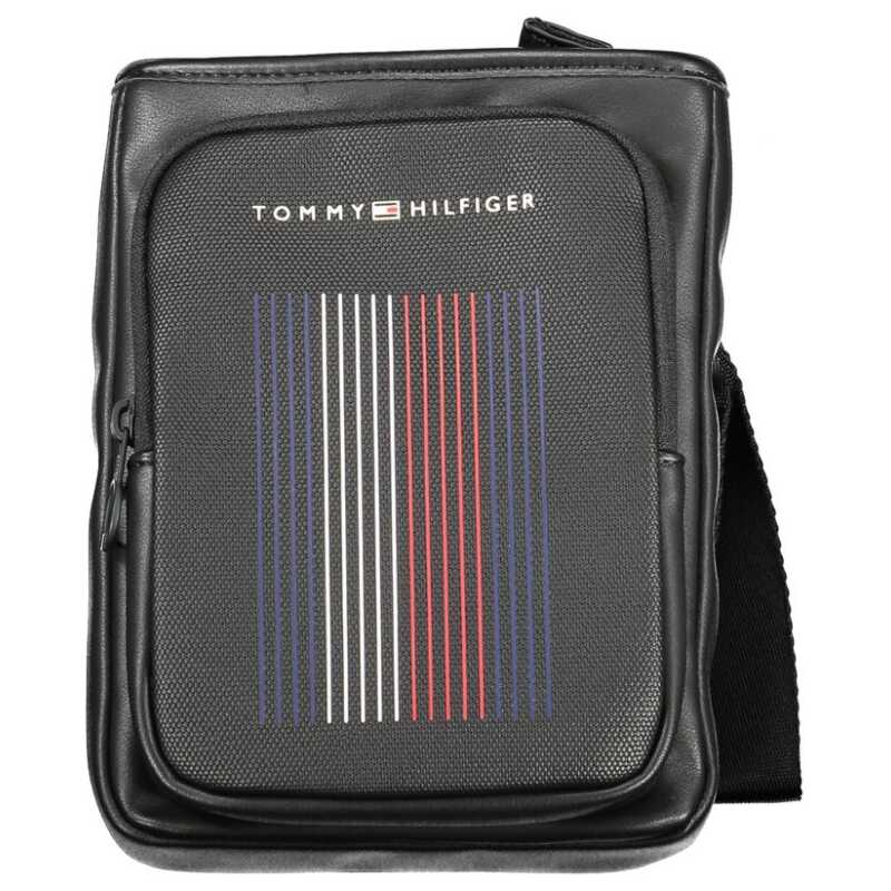 Tommy Hilfiger Black Polyethylene Shoulder Bag, theFeinheit