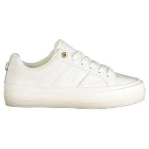 Tommy Hilfiger White Polyethylene Women Sneaker