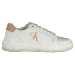 Calvin Klein White Leather Women Sneaker