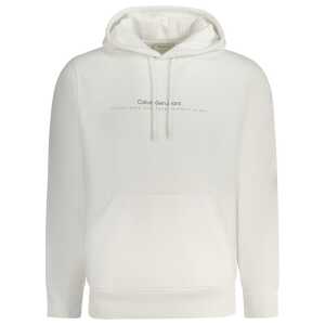 Calvin Klein White Cotton Men Sweater