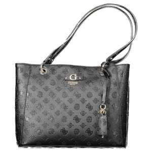 Guess Jeans Black Polyethylene Women Handbag