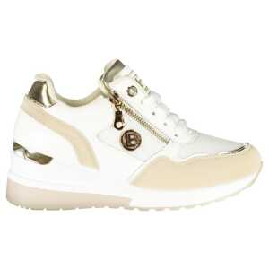 Laura Biagiotti Beige Polyester Women Sneaker