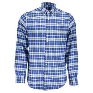 Gant Blue Cotton Men Shirt