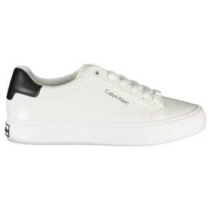 Calvin Klein White Polyester Sneaker