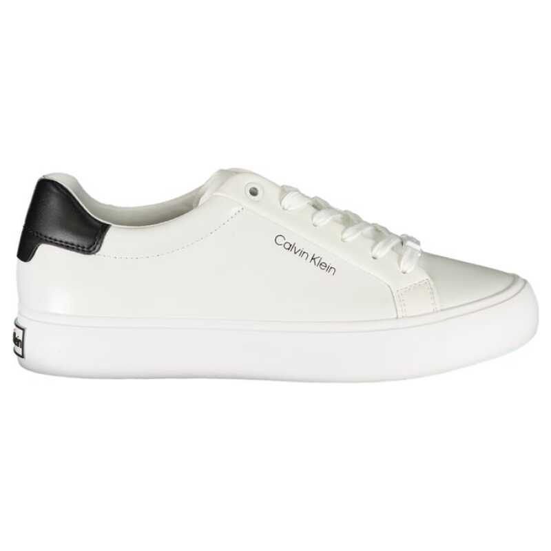 Calvin Klein White Polyester Sneaker, theFeinheit