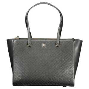 Tommy Hilfiger Black Polyethylene Women Handbag