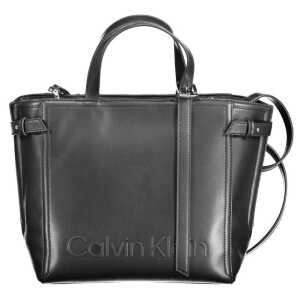 Calvin Klein Black Polyester Women Handbag