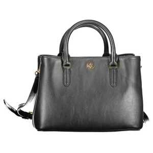 Ralph Lauren Black Leather Handbag