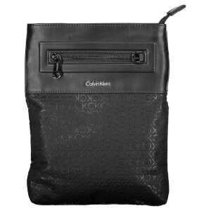 Calvin Klein Eco-Conscious Sleek Black Shoulder Bag
