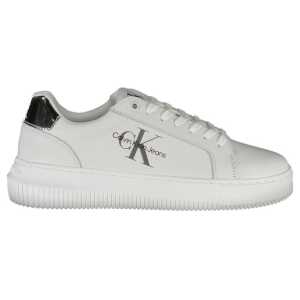 Calvin Klein White Polyester Sneaker