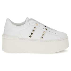 Valentino Garavani Rockstud Untitled Flatform Sneakers