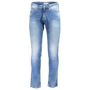 Tommy Hilfiger Blue Cotton Men Jeans