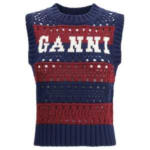 Ganni Striped Vest