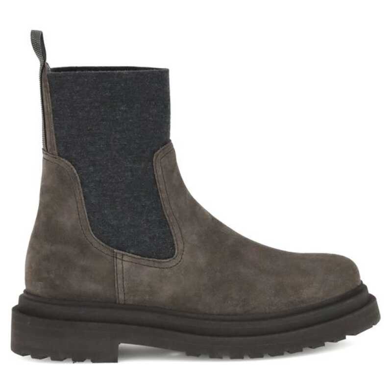 Brunello Cucinelli Suede Ankle Boots, theFeinheit